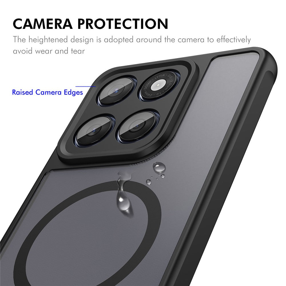 ENKAY HAT PRINCE For Motorola Moto G86 5G / G86 Power 5G / G100 Pro 5G Magnetic Case with 9H Tempered Glass PC TPU Matte Phone Cover - Green