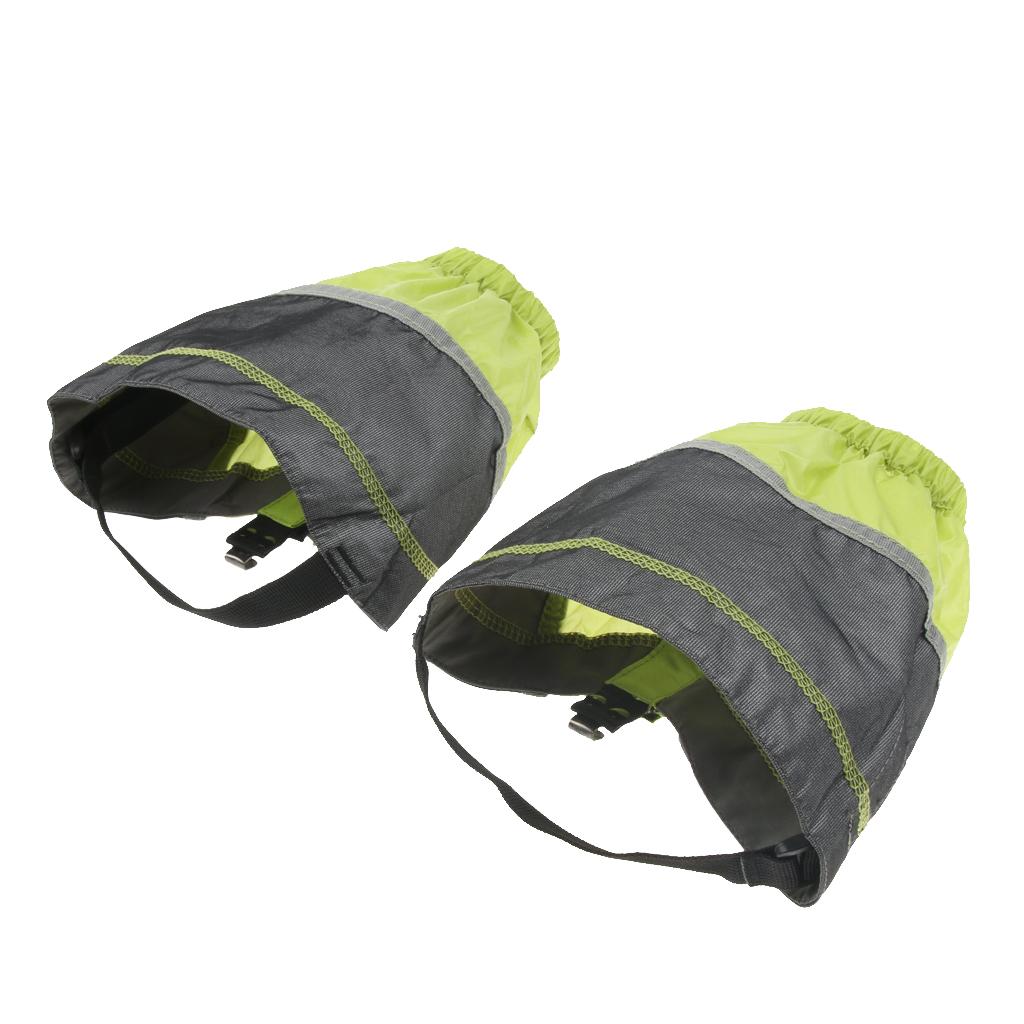 Waterproof Outdoor Hiking Walking Climbing Hunting Snow Legging Gaiters Green