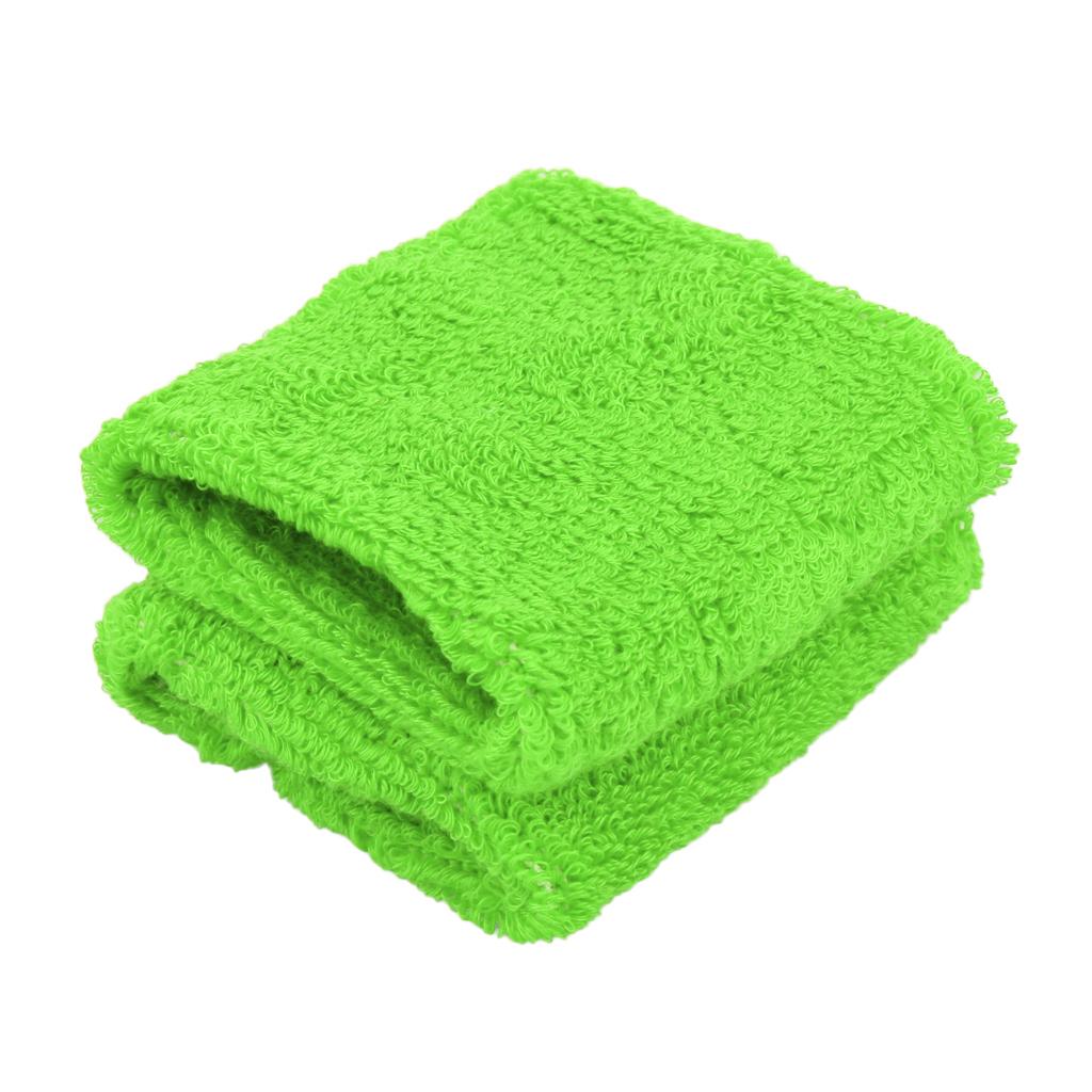 Sports Basketball Badminton Unisex Sweatbands Wristbands green