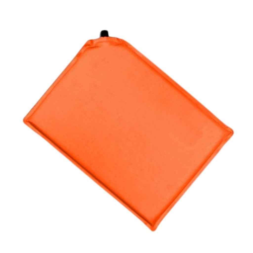 Self-Inflating Seat Cushion Lightweight Portable Mat with Storage Bag Yellow