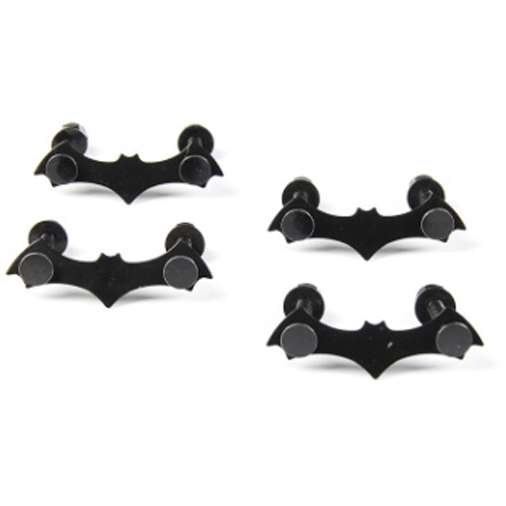 4 Set Carbon Steel Skateboard Deck Protective Gasket Longboard Part Bolt Nut