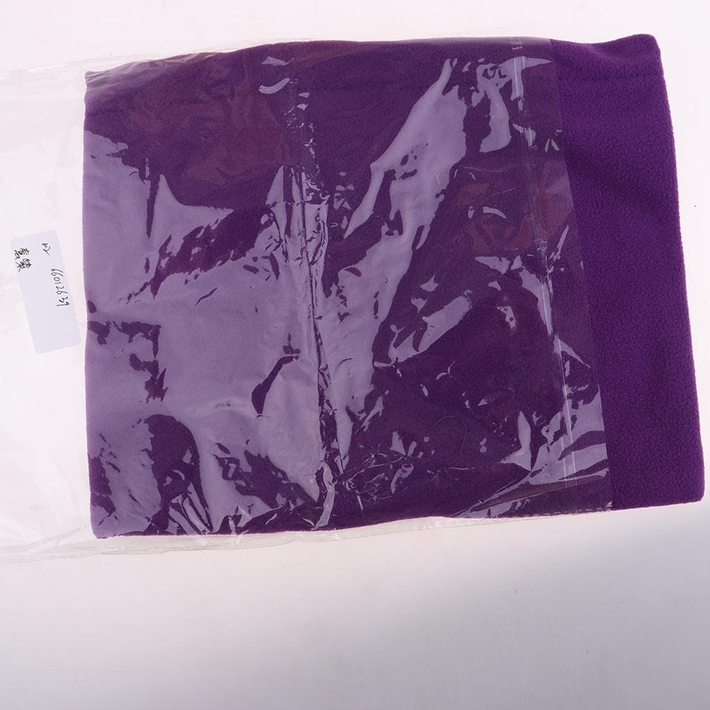 Tube Scarf Bandana Head Mask Cap Neck Gaiter Snood Headwear Beanie Violet