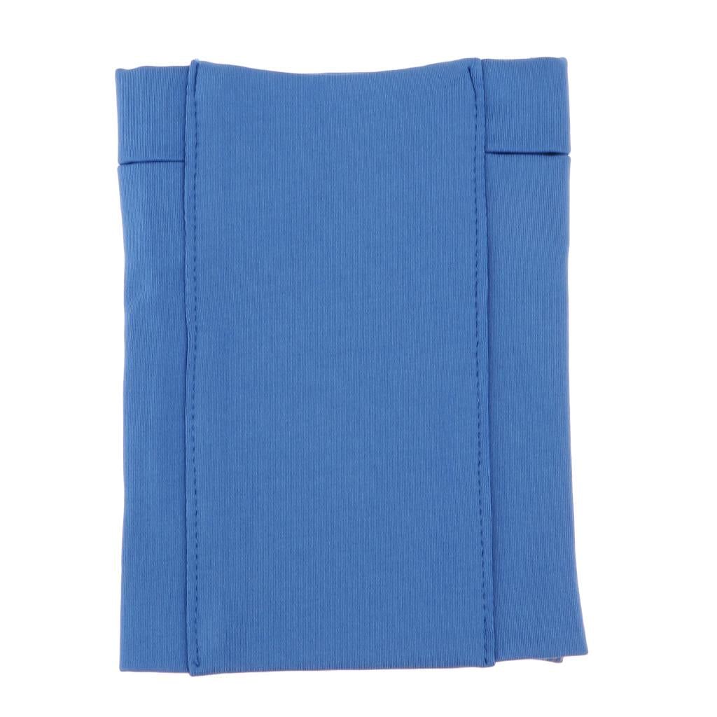 Reflective Running Sports Armband Phone Holder Arm Wrist Belt Bag Blue M
