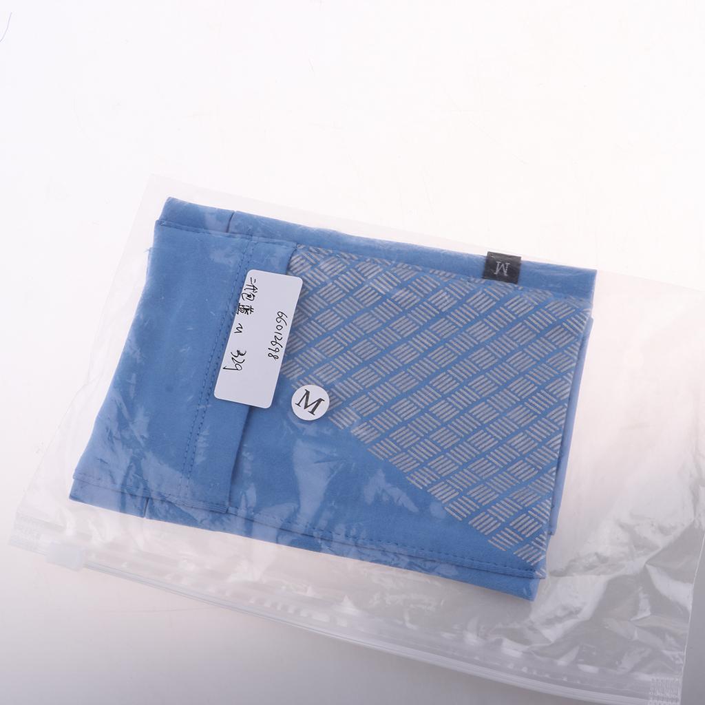 Reflective Running Sports Armband Phone Holder Arm Wrist Belt Bag Blue M