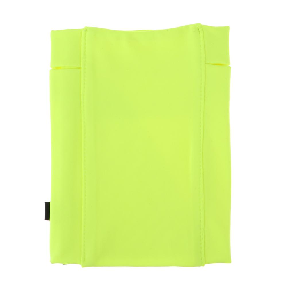 Reflective Running Sports Armband Phone Holder Arm Wrist Belt Bag Yellow S