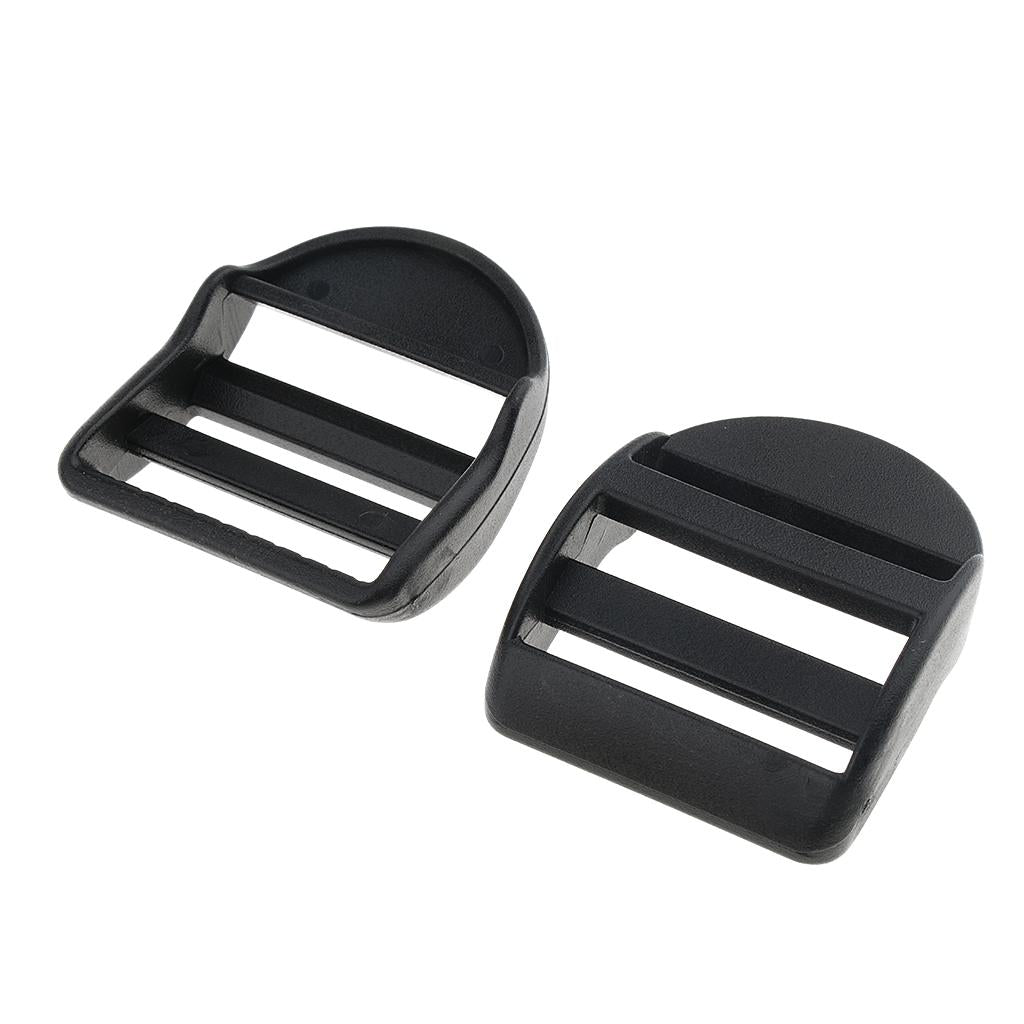 20Pcs Camping Waist Straps Buckles Clips Webbing Buckles Outdoor Tool 38MM