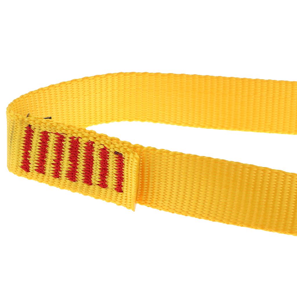 23KN Climbing Sling Fall Protection Rescue Safety Webbing Strap Belt Rope 180cm