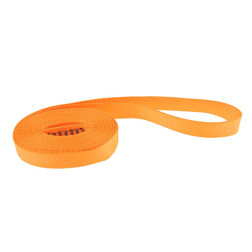 23KN Climbing Sling Fall Protection Rescue Safety Webbing Strap Belt Rope 210cm