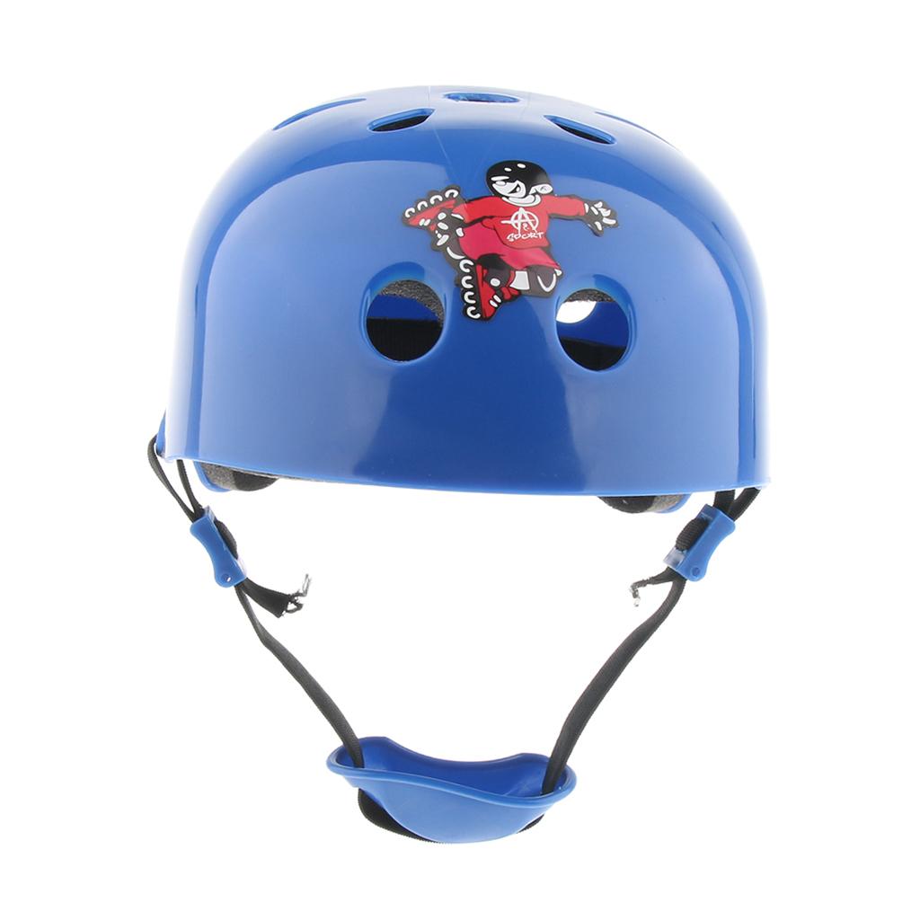 Kids Sports Safety Helmet for Roller Skating Skateboarding Cycling Blue M