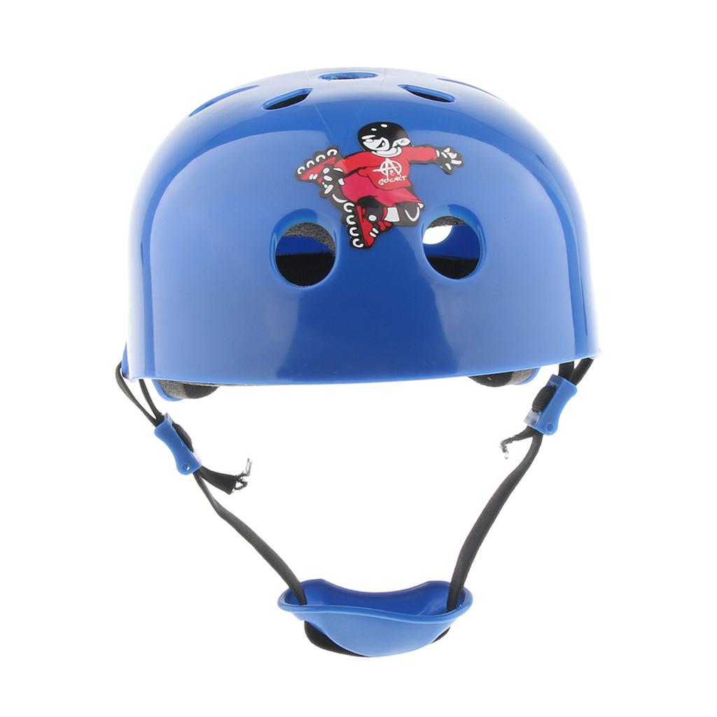 Kids Sports Safety Helmet for Roller Skating Skateboarding Cycling Blue M