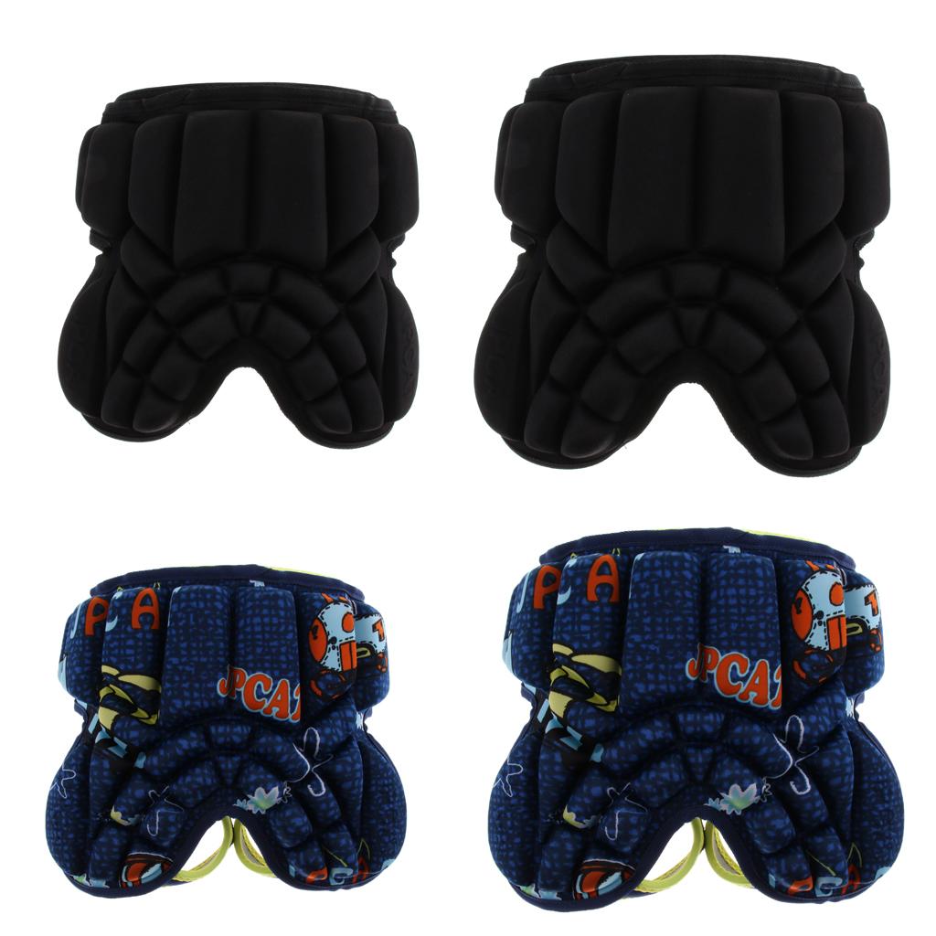 3D Protection Hip EVA Short Protective Guard Pad Skiing Skating Snowboard S Blue