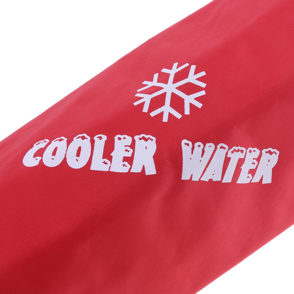 2Pcs Insulated Wine Cooler Travel Camping Drink Lunch Cool Bag Carrier Strap