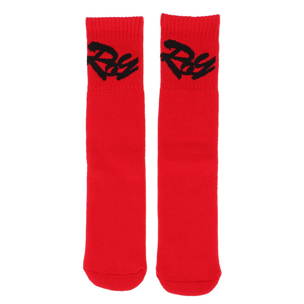 Child Cotton Warm Socks Stockings for Winter Ski Snow Roller Skating Red