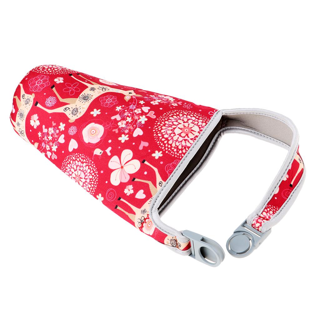 Tumbler Carrier Holder Pouch For 30oz Vacuum Travel Insulated Mug Red Deer