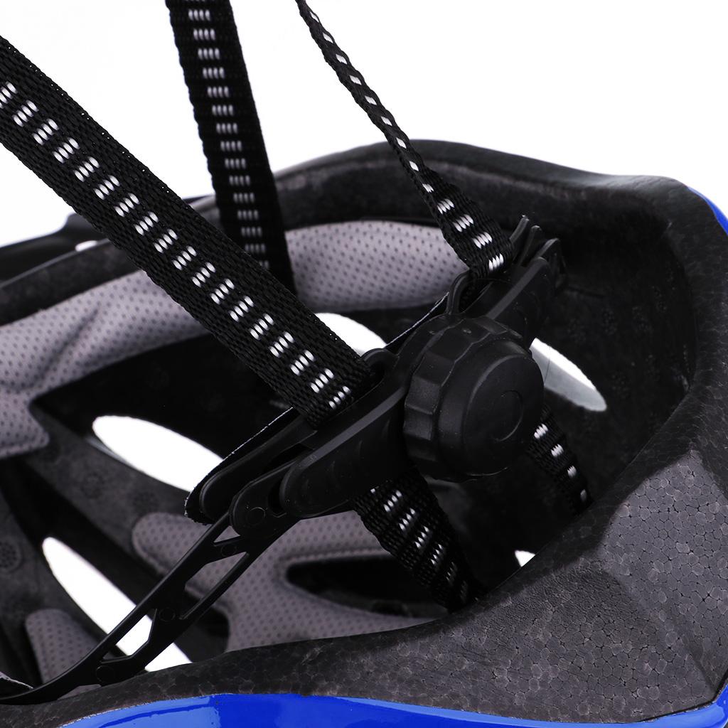 Adults Safety Helmet for Cycling Roller Inline Skating Biking Blue Black