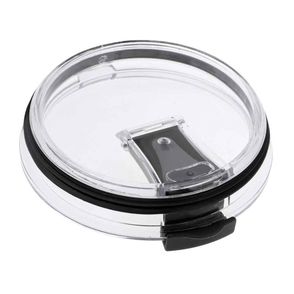 Tumbler Replacement Lids, Spill Proof and Splash Resistant Lid for Cup 30oz Black