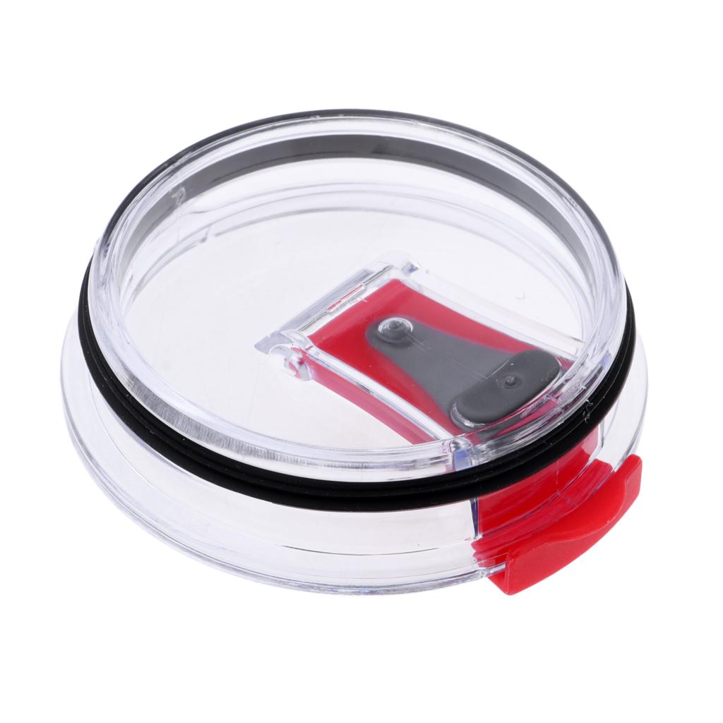 3xTumbler Replacement Lids, Spill Proof and Splash Resistant Lid for Cup 20oz Red