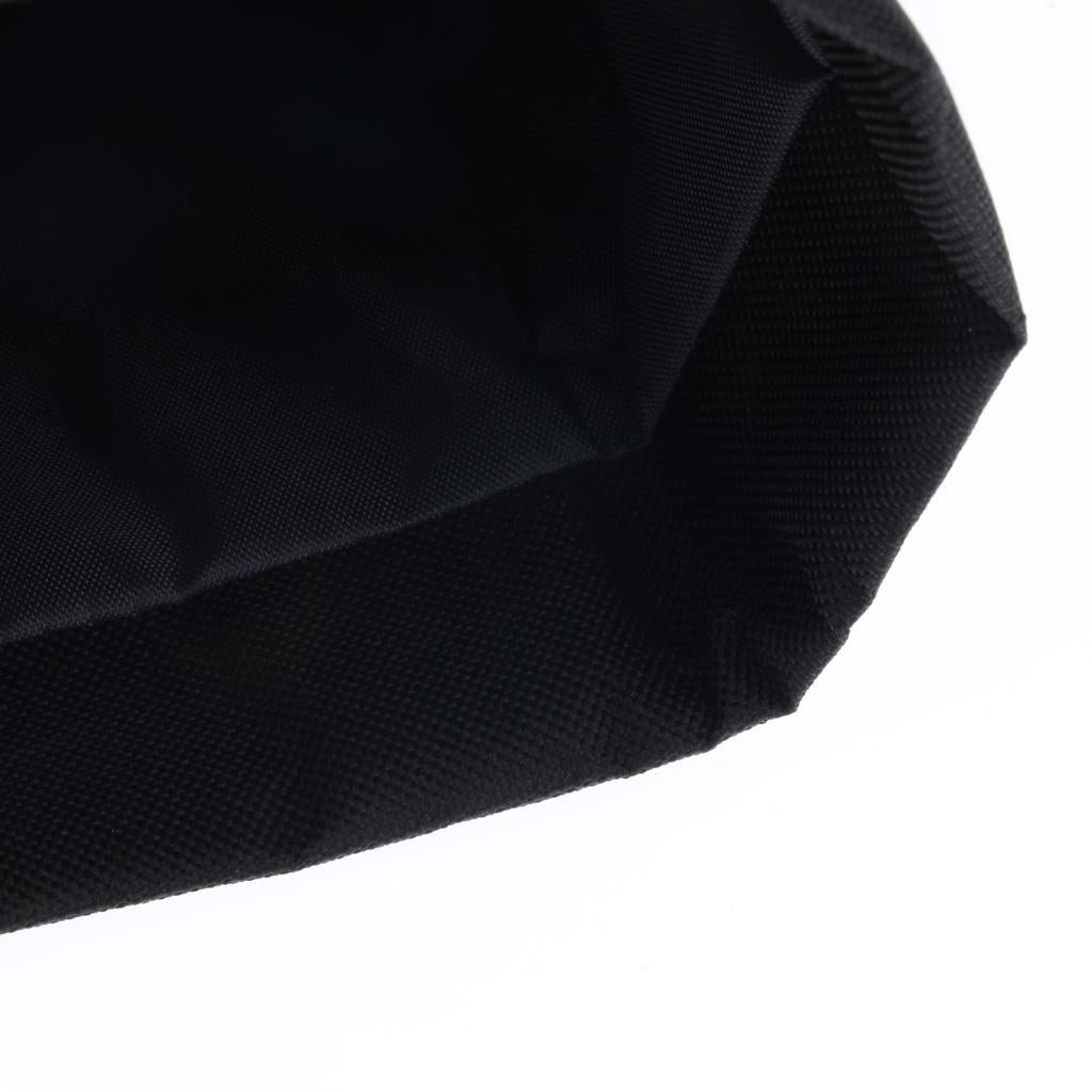 Outdoor Waterproof Water Bottle Drink Storage Bag Carry Pouch Cover Carrier 9x25cm Black