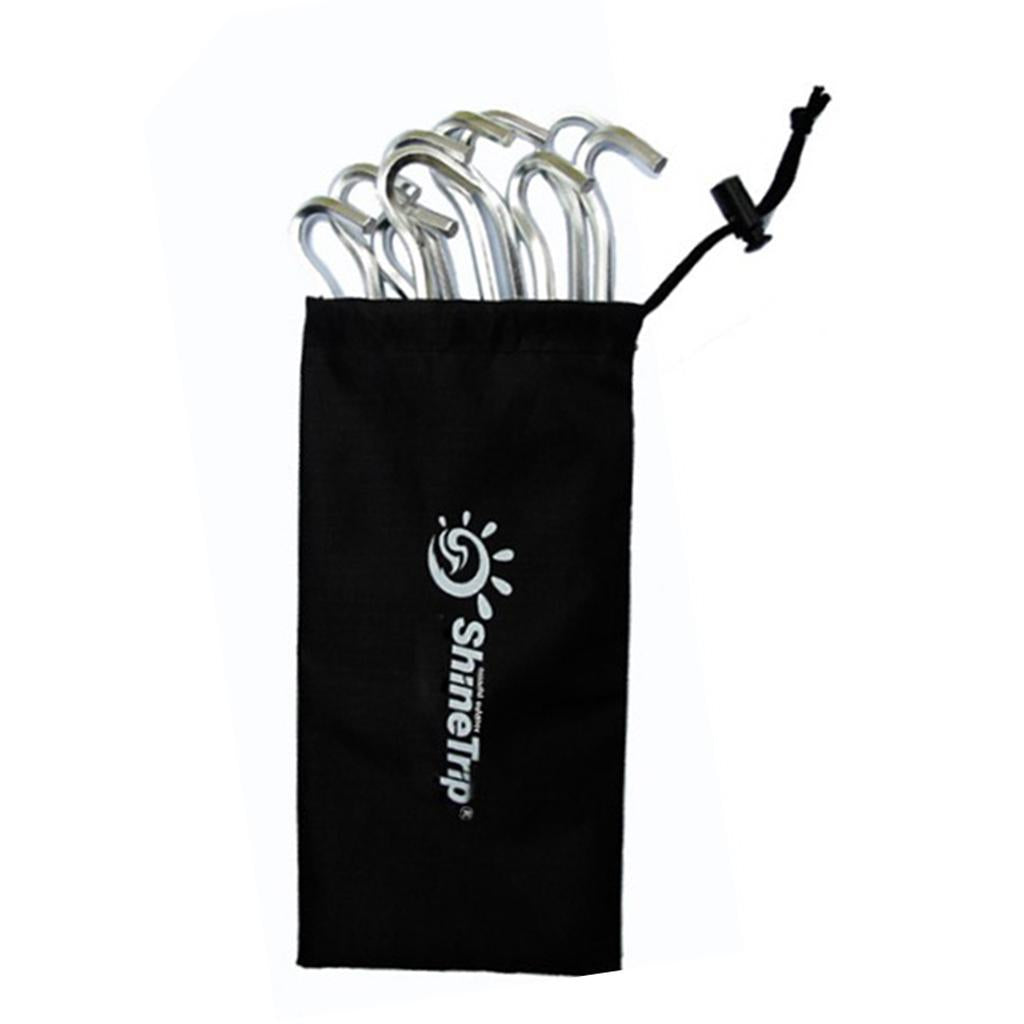 3xWaterproof Camping Storage Bag Drawstring Sack Travel Organizer Pouch 23cm