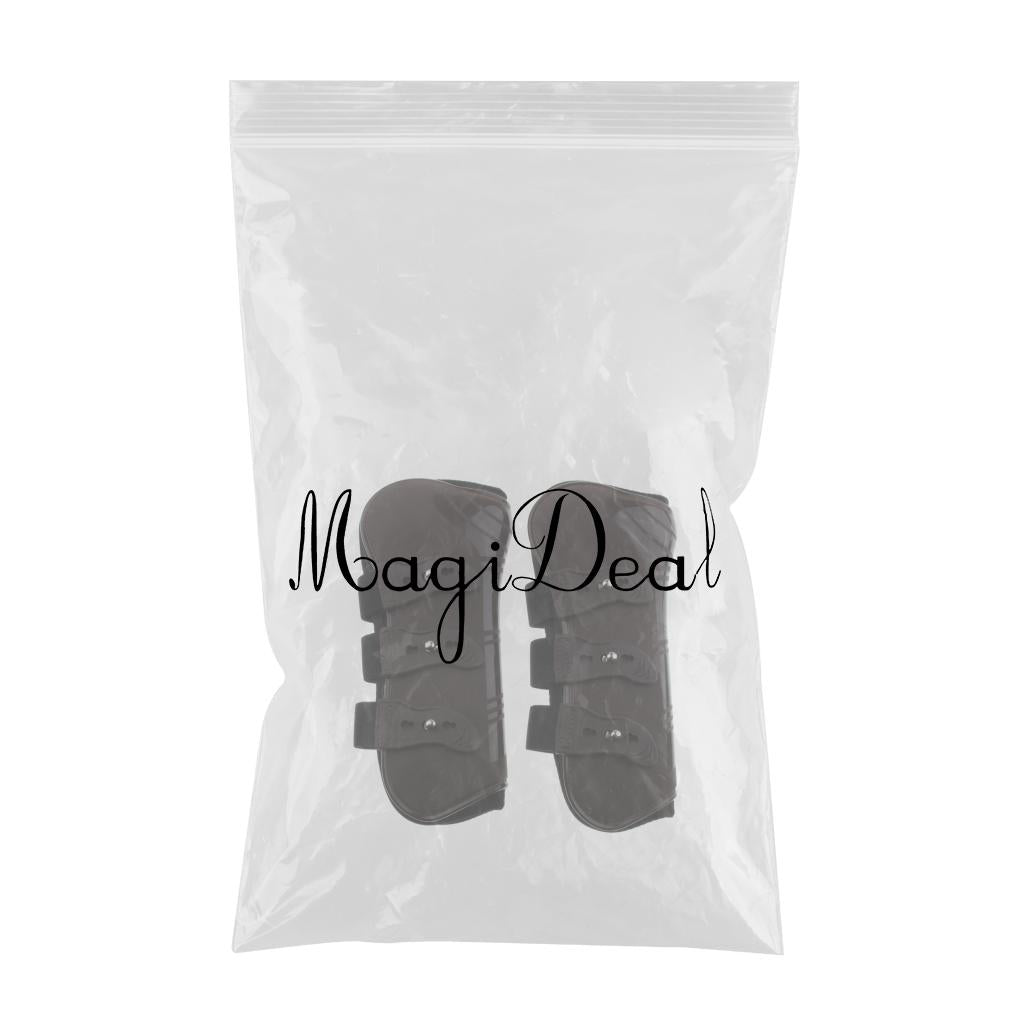 Horse Leg Boots Hind Front Leg Tendon Protect Wraps Cover Equestrian Wear Front Leg
