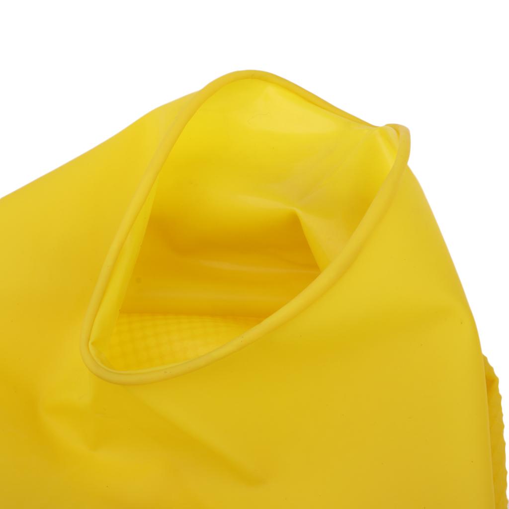 Unisex Disposable Boot & Shoe Covers Waterproof Slip Resistant Shoe Booties Yellow M