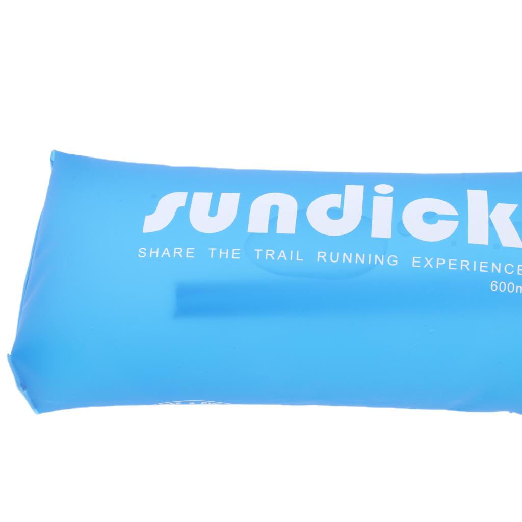 600ml Foldable Sports Water Bottle Flask for Camping Hiking Cycling Type B