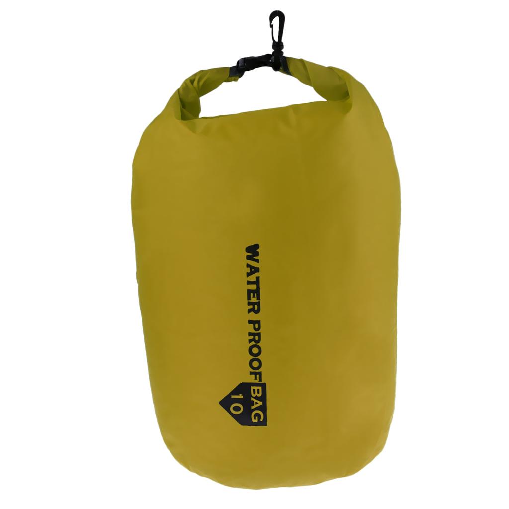 Waterproof Dry Bag Storage Camping Rafting Kayaking Compression Sack 10L Green