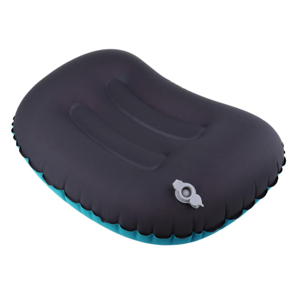 Ultralight Portable Air Inflatable Pillow for Hiking Camping Travel Blue
