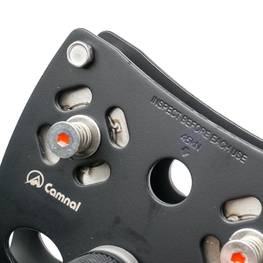 35KN Rock Climbing Mountaineering 13mm Cable Rope Pulley with Handle Grip