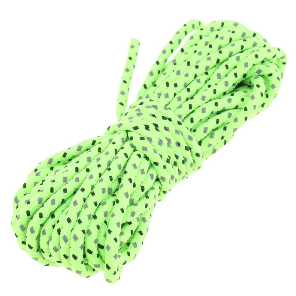 Reflective Tent Rope Guy Line Camping Canopy Awning Guyline Cord S
