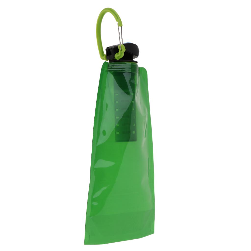 Collapsible Water Filter Bottle/Canteens/Bags for Camping Hiking Backpacking