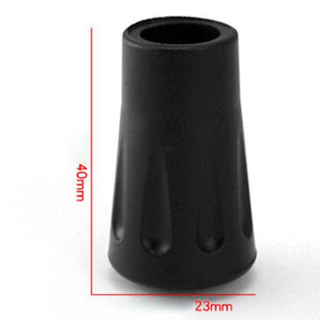 3x5pcs Trekking Pole Tips Walking Stick Cover Protector Hiking Accessories