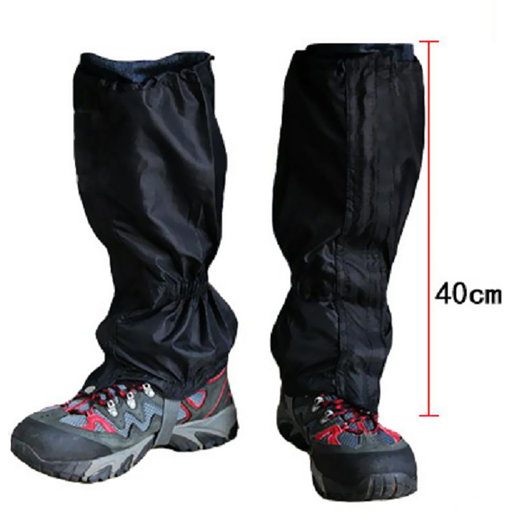 Men Women Walking Waterproof Snow Sand Proof Leg Gaiters Boots Shoes Covers