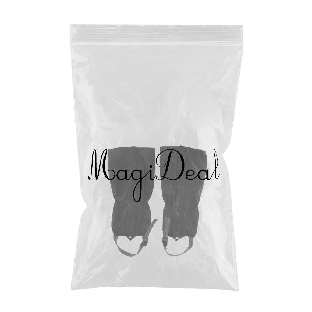 Men Women Walking Waterproof Snow Sand Proof Leg Gaiters Boots Shoes Covers