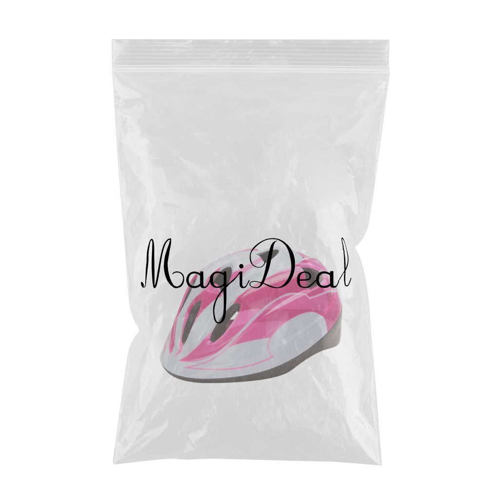 Kids Safety Helmets Cycling Skating 10 Vents Adjustable Headgear Pink M