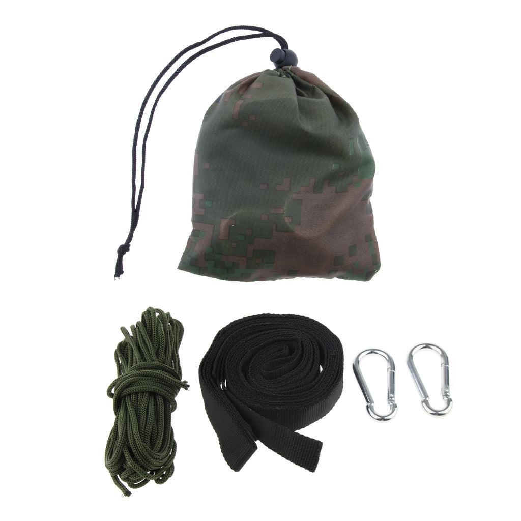 Hammock Accessories Tree Hanging Straps Net Ropes and Carabiners