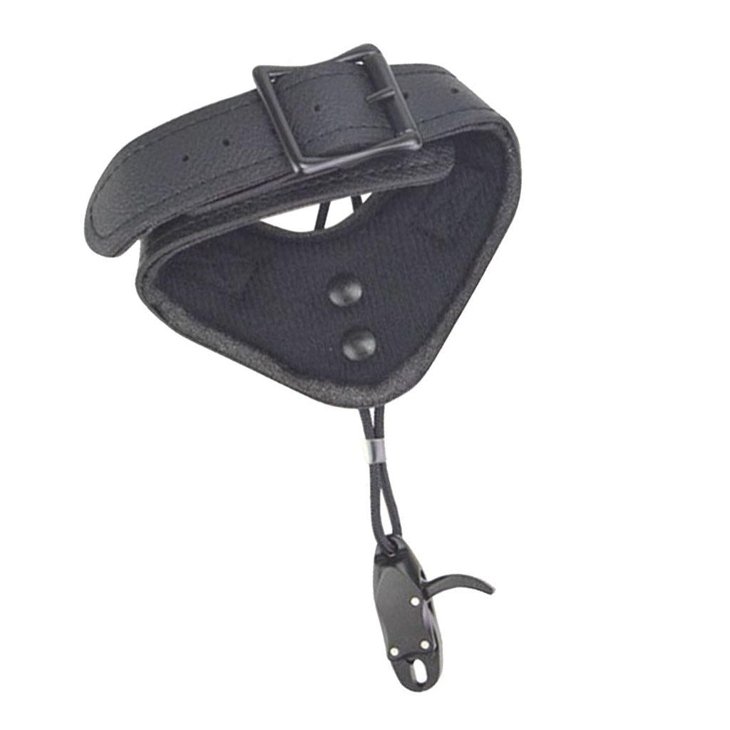 Archery Release Aid Wrist Strap Caliper Trigger Finger Grip for Compound Bow