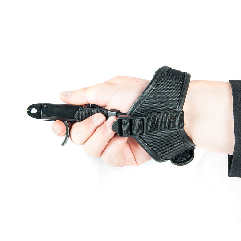 Adjustable Archery Compound Bow Release - Wrist Strap with Foldback Design