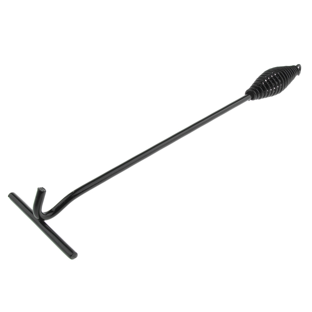 43cm Heavy Duty Cast Iron Dutch Oven Lid Lifter Tool with Spiral Bail Handle