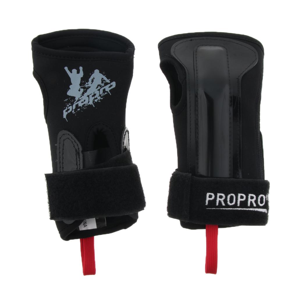 1 Pair Wrist Guard Brace Support Protection Glove for Outdoor Skating M