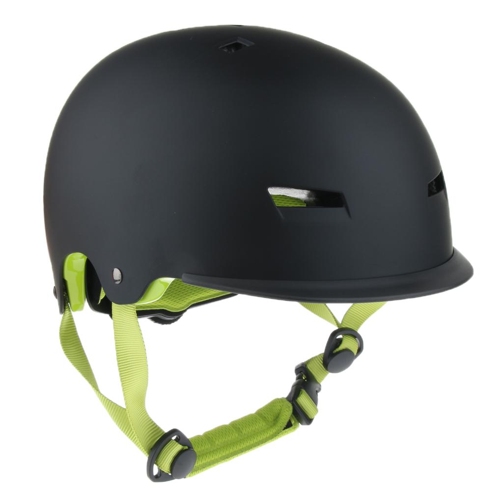 Children's Scooter BMX Bike Helmet Adjustable Safety Skateboard Helmets M Black