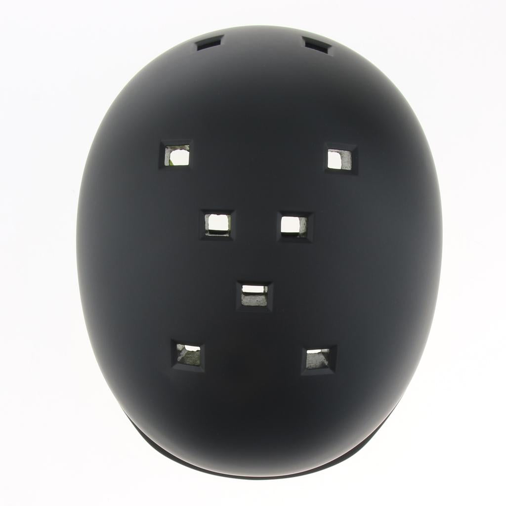 Children's Scooter BMX Bike Helmet Adjustable Safety Skateboard Helmets M Black