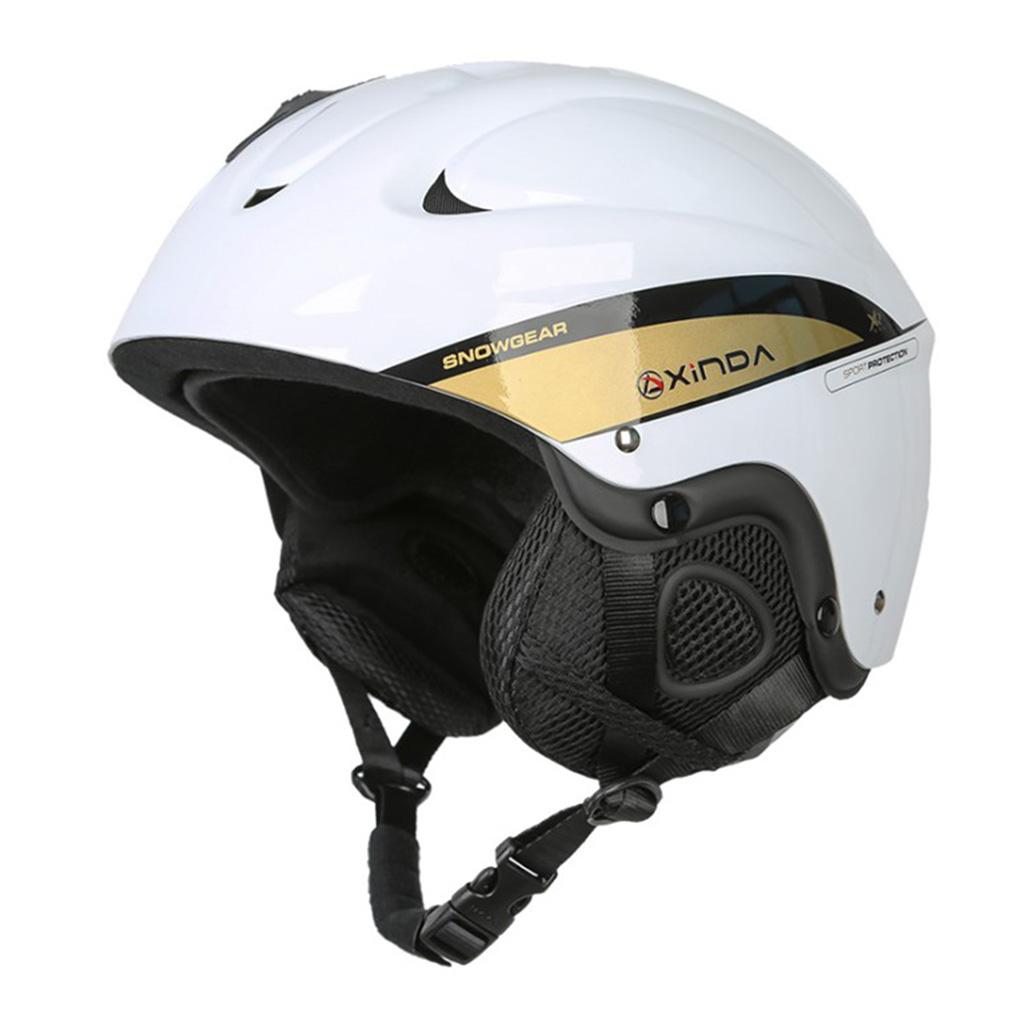 Snow Ski Skiing Safety Helmet Men Women Outdoor Cycling Skateboard White M