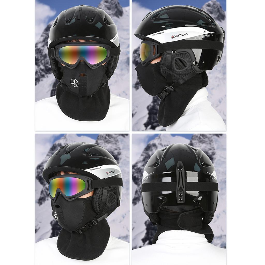 Snow Ski Skiing Safety Helmet Men Women Outdoor Cycling Skateboard White M