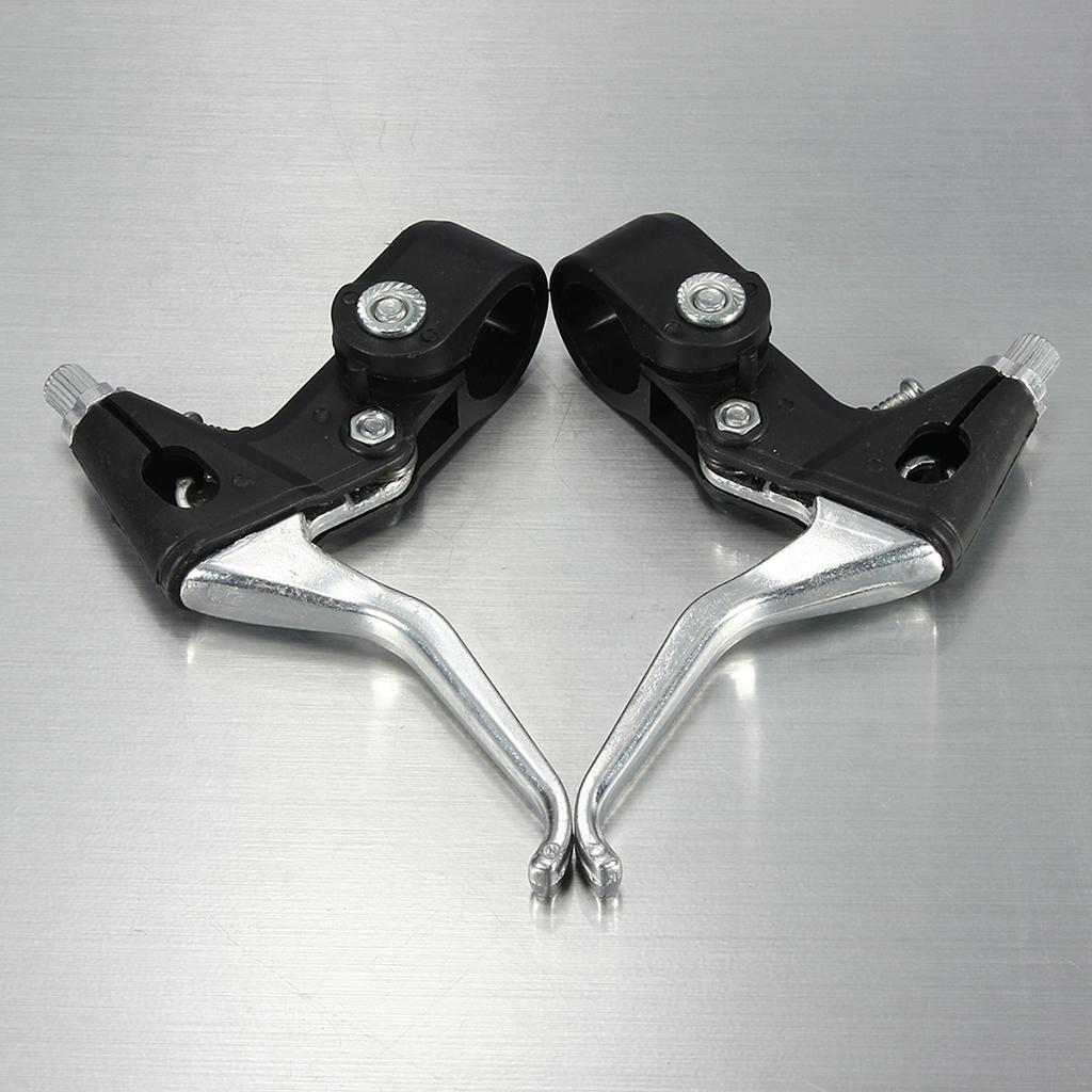Pair Left Right Mountain Bicycle Bike Handle Hand Brake Lever Caliper Gear
