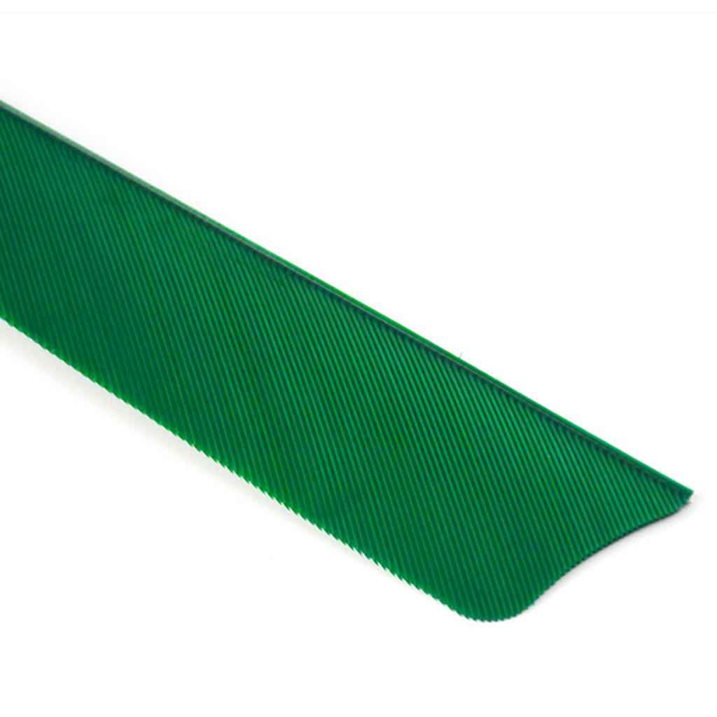 12 Pieces 4 Inch Archery Arrow Feathers Fletchings Vanes Green