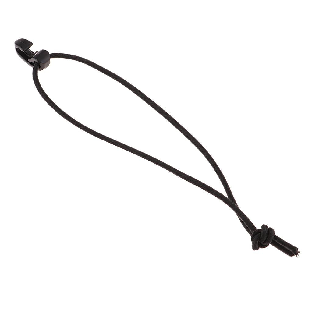 10 Pieces Elastic String Clip Tieless Strand Retaining Cord Clamps Buckle