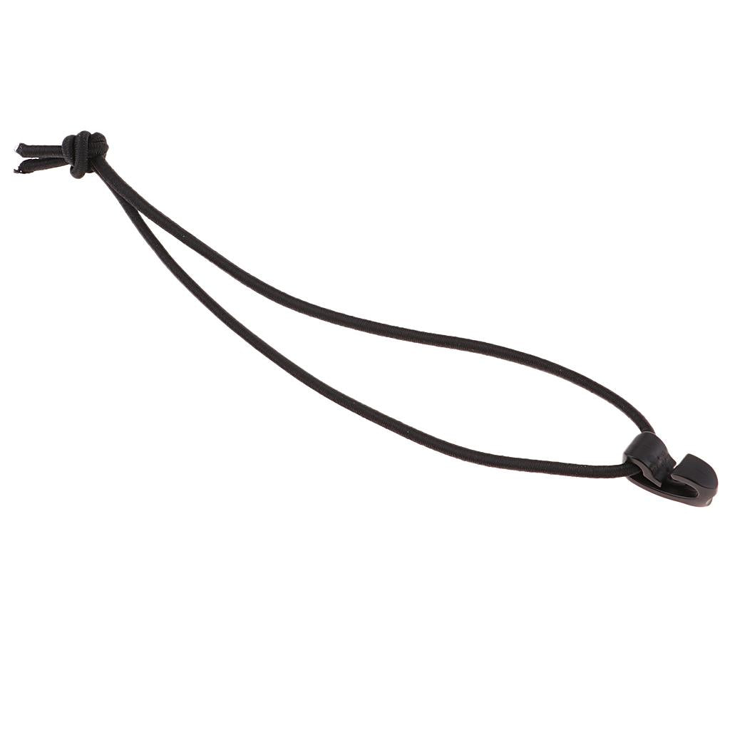 10 Pieces Elastic String Clip Tieless Strand Retaining Cord Clamps Buckle