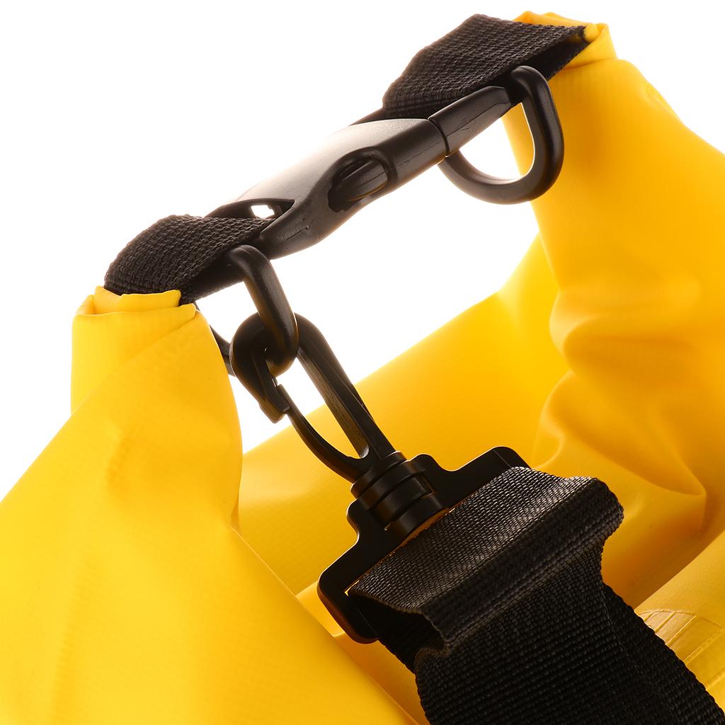 Waterproof Bags Backpack Beach Bucket Rafting Kayaking Bag Yellow