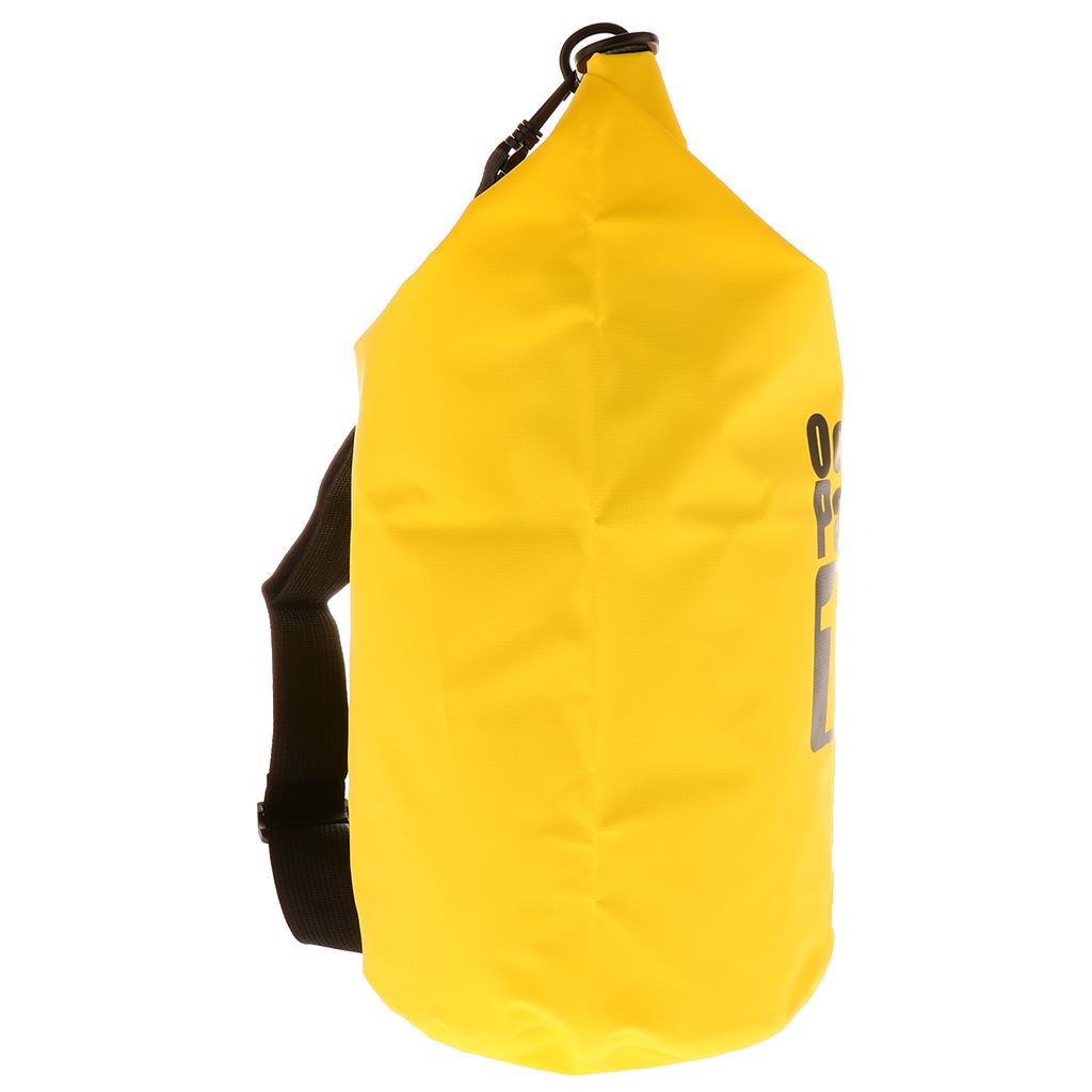 Kayak Canoeing Fishing Sailing Camping Waterproof Dry Bag Sack Yellow
